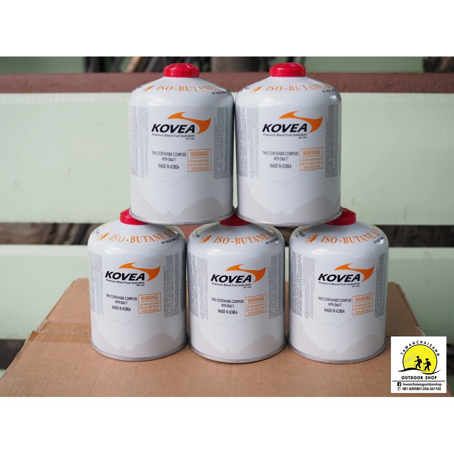 สุดคุ้ม   แก๊สกระป๋องซาลาเปา Kovea ขนาด 450 g.