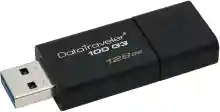 ภาพขนาดย่อของภาพหน้าปกสินค้า(พร้อมส่ง) Kingston Flash Drive แฟลชไดร์ฟ USB 3.0 128GB รุ่น DT100G3/128GB by MP2002 จากร้าน MP2002 บน Lazada ภาพที่ 2