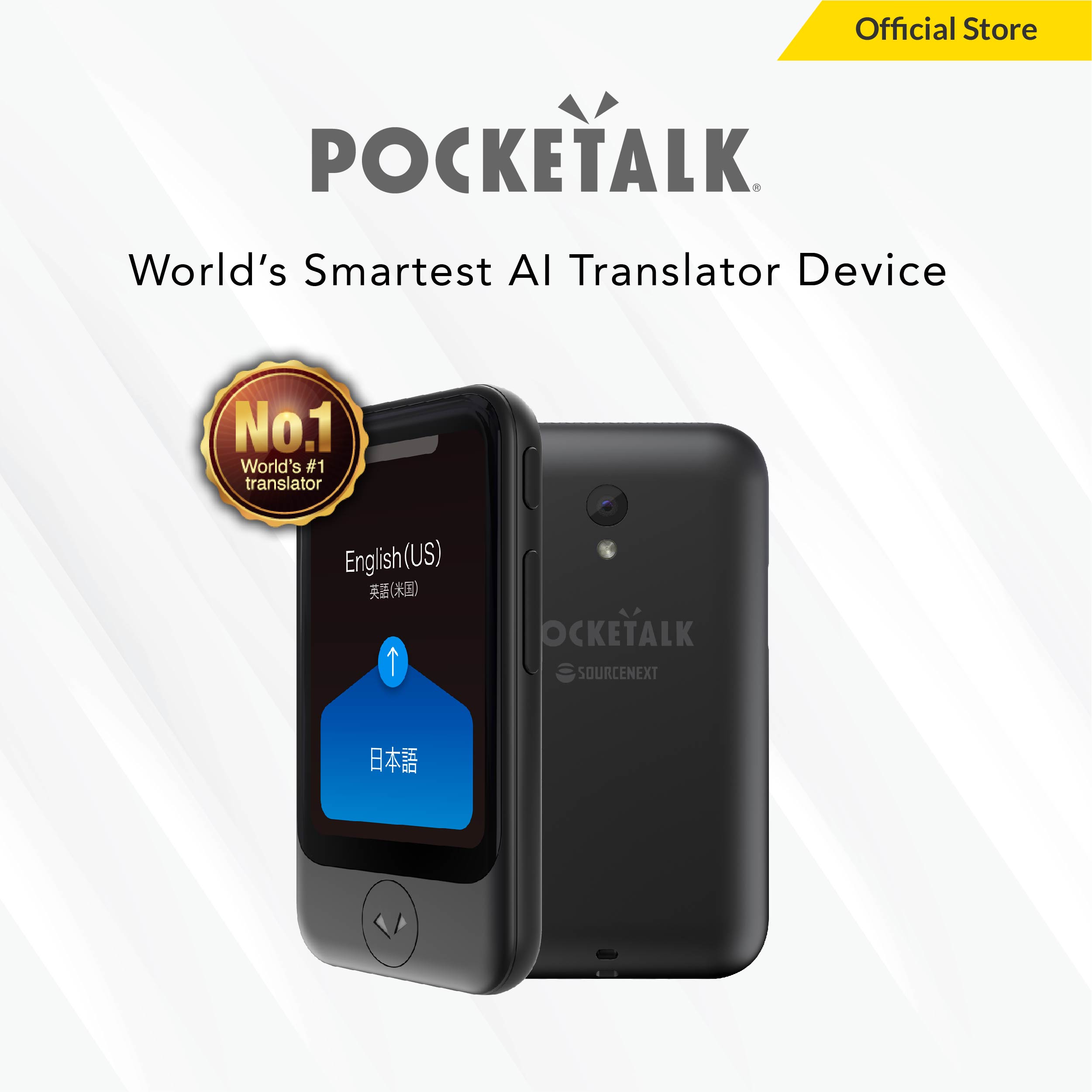 Pocketalk S | World's smartest AI translation device | No.1 selling in Japan | เครื่องแปลภาษาที่ฉลาดที่สุด ในโลก | ขายดีอันดับ1ในประเทศญี่ปุ่น