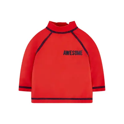 Mothercare red awesome rash vest TB750