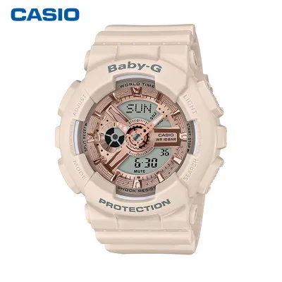 Casio Baby-G นาฬิกาข้อมือผู้หญิง สายเรซิ่น รุ่น BA-110CP-4A