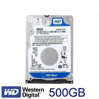 Western Digital 500GB WD5000LPCX 5400RPM 8MB SATA 2.5" HDD Hard Disk Drive ฮาร์ดดิส รุ่นบางสลิม