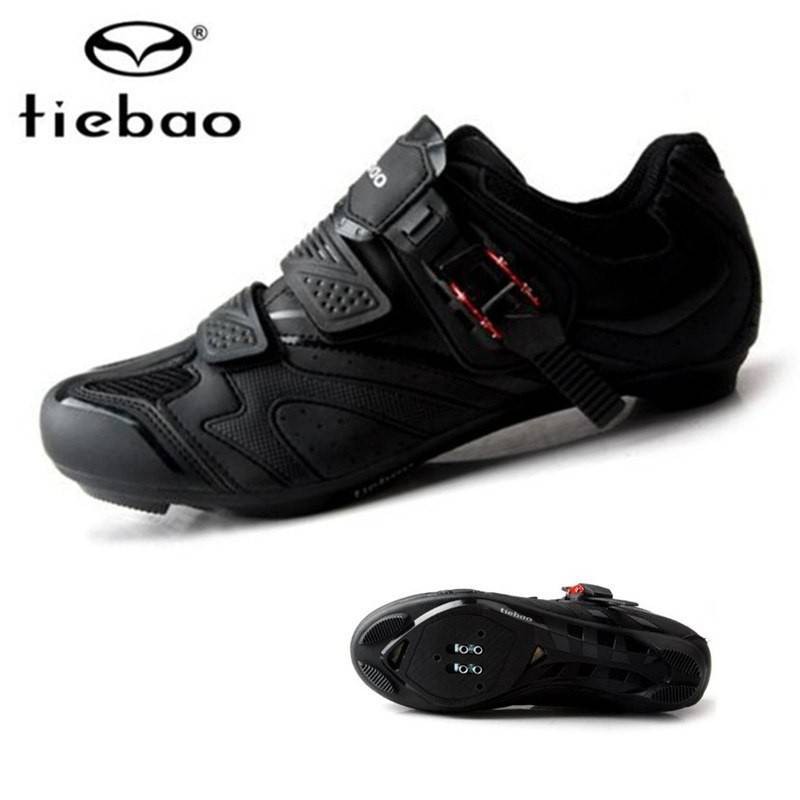 TheOneGood รองเท้าปั่นจักรยาน เสือหมอบ/ภูเขา TIEBAO รุ่น TB36-B1413 สีดำ (บรรจุ 1 คู่) อุปกรณ์แต่งรถ อุปกรณ์กีฬา อุปกรณ์จักรยาน