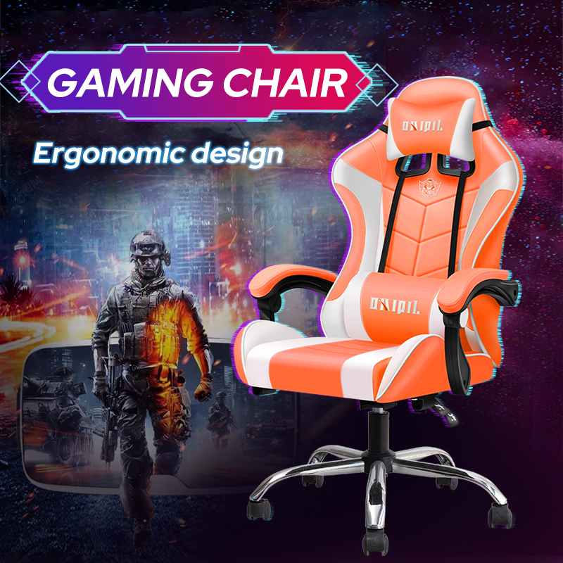 【Hot sale】AINOPE เก้าอี้เกมมิ่ง เก้าอี้เล่นเกมส์ เก้าอี้เล่นเกม เก้าอี้เกม เก้าอี้ปรับระดับได้ เก้าอี้ทำงาน Racing Gaming Chair เก้าอี้ออฟฟิศ Office Chair