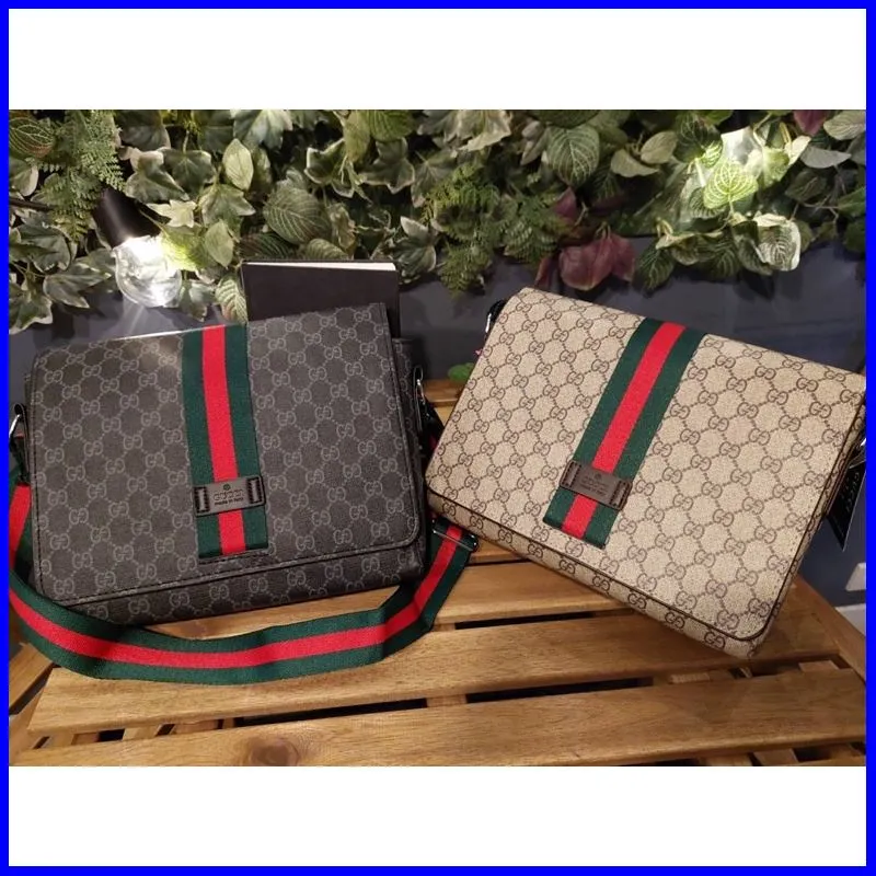 กระเป๋าสะพายข้างผู้ชาย Gucci กุชชี่ กระเป๋าผช กระเป๋า กระเป๋าสะพาย 💼 พร้อมส่ง! ราคาถูกที่สุด