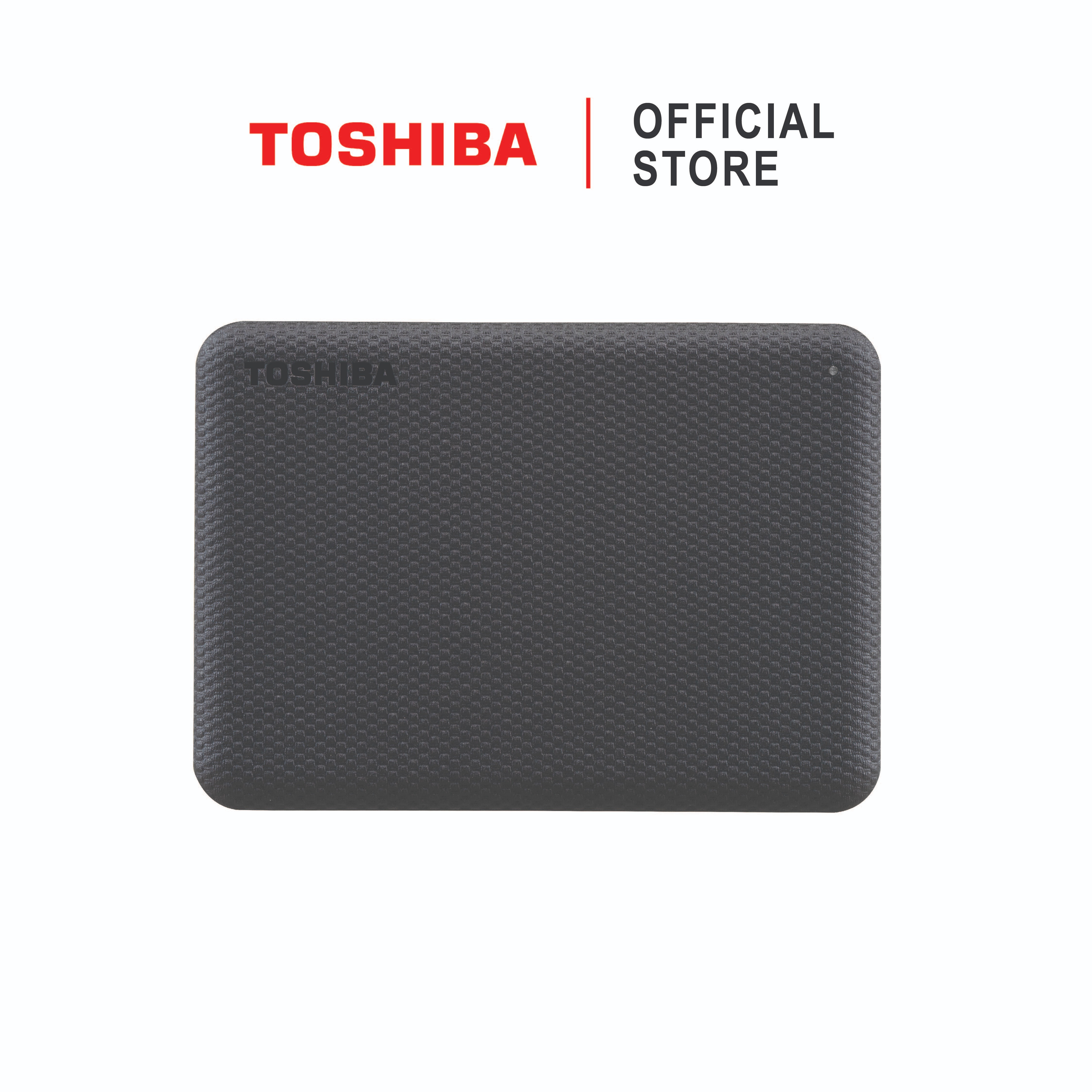 Toshiba External Harddrive (1TB) สีดำ รุ่น Canvio V10 External HDD 1TB USB3.2 New!