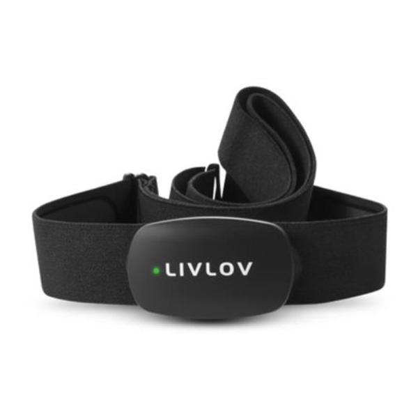 Mua LIVLOV V6 Heart Rate Monitor Chest Strap,Bluetooth 5.0 ANT+IP67 Waterproof HR Sensor for Polar Wahoo Zwift Strava Garmin