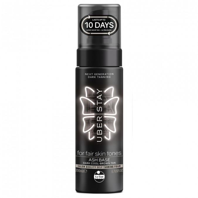 โฟมเปลี่ยนสีผิวให้เป็นผิวแทน Le Tan Uber Stay Self Tanning Foam 200 mL