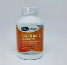 ภาพขนาดย่อของภาพหน้าปกสินค้าMega We Care Calcium D 90 Capsules เมก้า วี แคร์ แคลเซียม ดี 90 แคปซูล กระดูกและฟัน จากร้าน MEGA PHARM CARE บน Lazada ภาพที่ 1