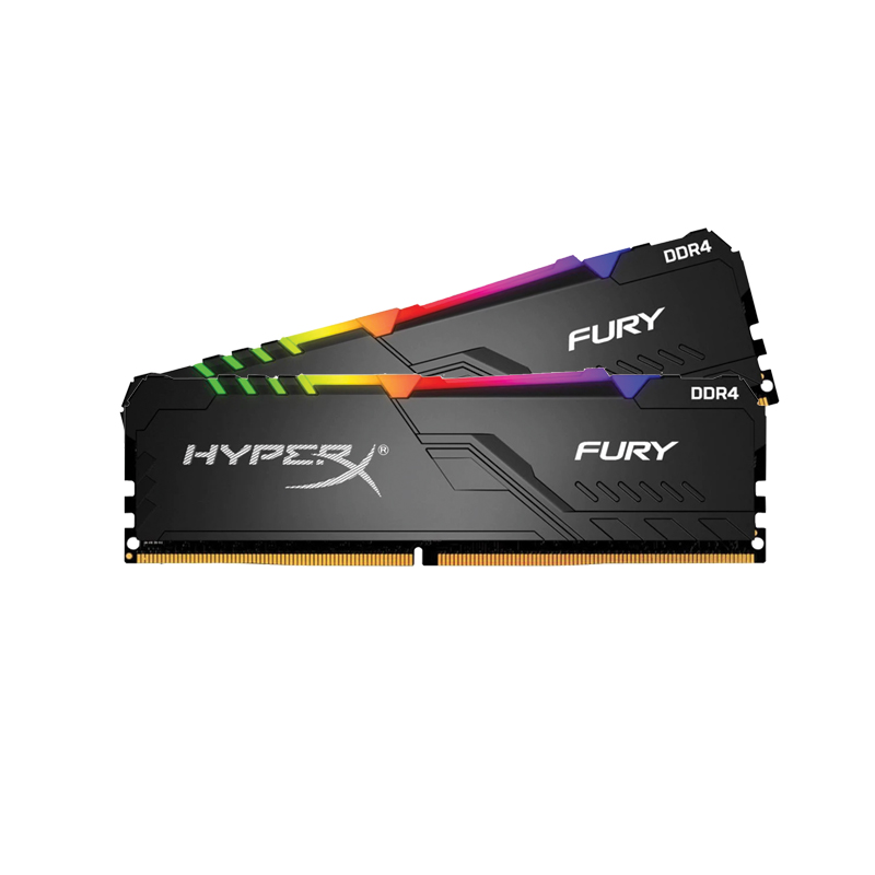 RAM DDR4(2666) 32GB (16GBX2) Kingston Hyper-X FURY RGB (HX426C16FB3AK2/32) Advice Online