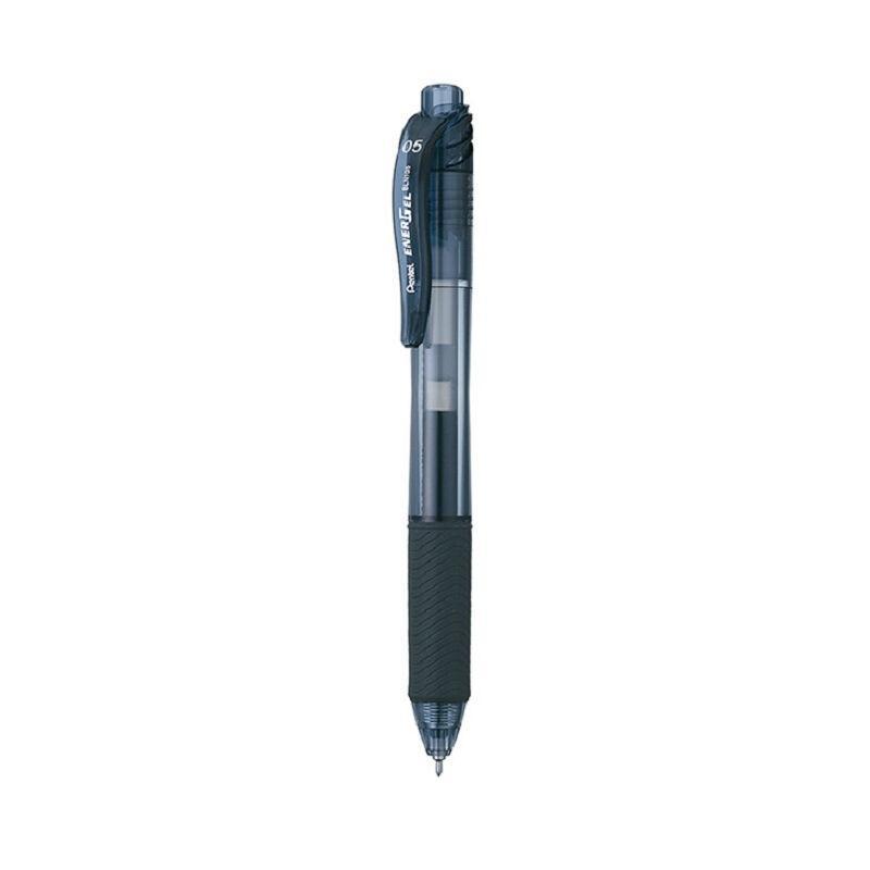 Electro48 เพนเทล ปากกาหมึกเจลแบบกด รุ่น Energel X BLN105-AX ขนาด 0.5 มม. หมึกเจลสีดำ