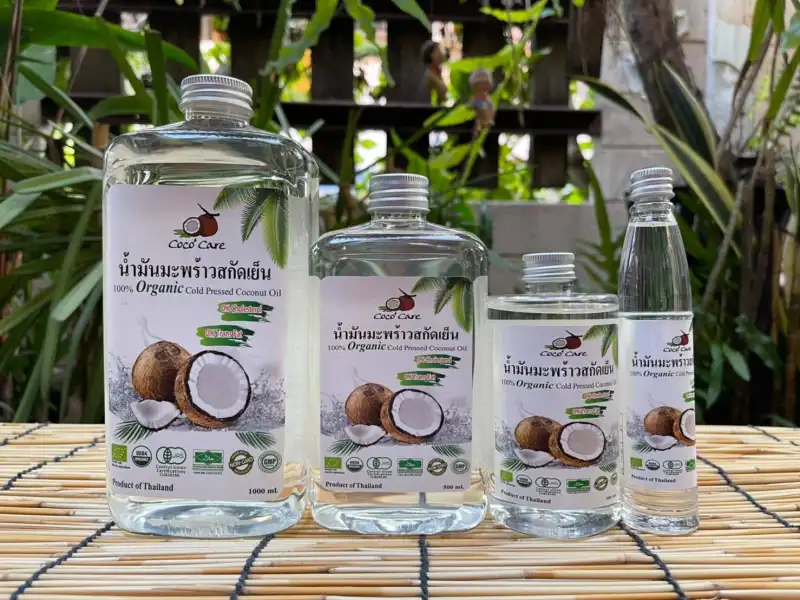 ภาพสินค้าCoco'Care น้ำมันมะพร้าวสกัดเย็น ออร์แกนิก 100% Organic Cold Pressed Coconut Oil (ทานง่าย กลิ่นหอม บำรุงผิว เช็ดเครื่องสำอาง) 500ml จากร้าน sandy-shop บน Lazada ภาพที่ 4