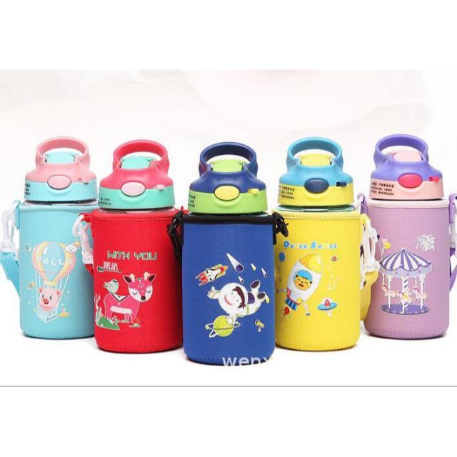 calibowl non-spill 12oz suction bowl with lid ถ้วยก้นดูดหัดทานอาหารเด็ก ...