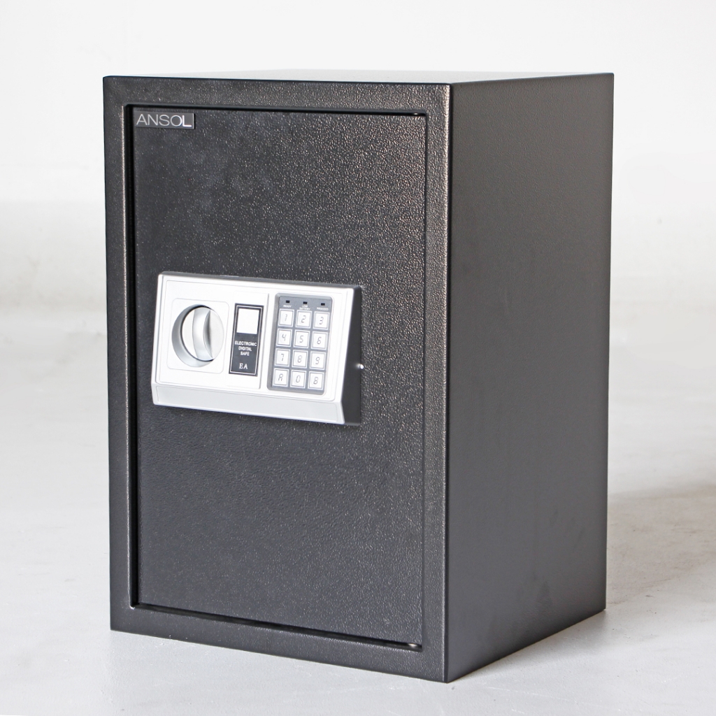 Electrical Safe Security Box ตู้เซฟ อิเล็กทรอนิกส์ 35x31x50cm ANSOL E50EA