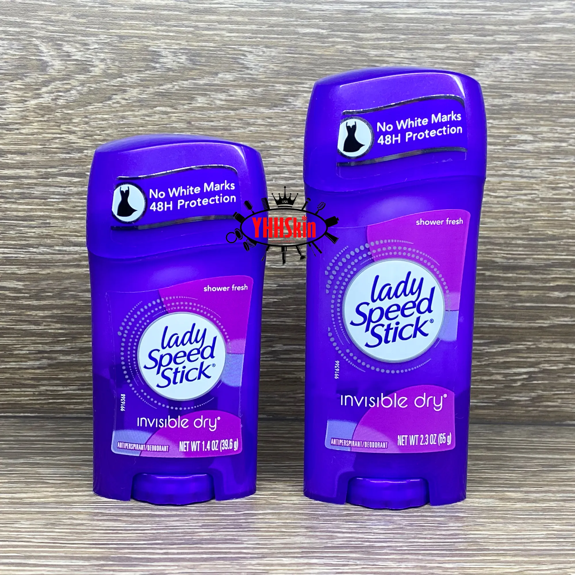 Lady Speed Stick สูตร Shower Fresh ขนาด 39.6g / 65g โรลออนสติ๊ก ผลิตภัณฑ์ระงับกลิ่นกาย สำหรับผู้หญิง รับประกันของแท้ 100%