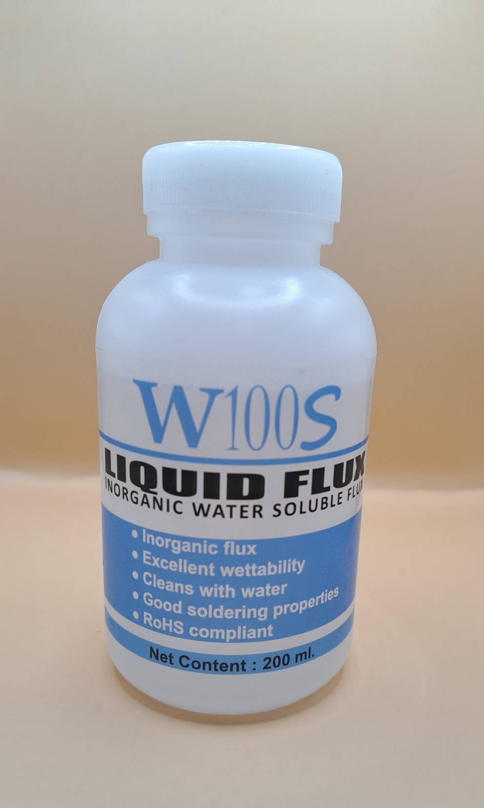 W100S LIQUID FLUX WATER SOLUBLE FLUX 200ML Lazada.co.th
