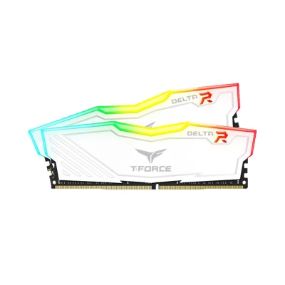 RAM DDR4(3600) 16GB (8GBX2) TEAM Delta RGB White Advice Online