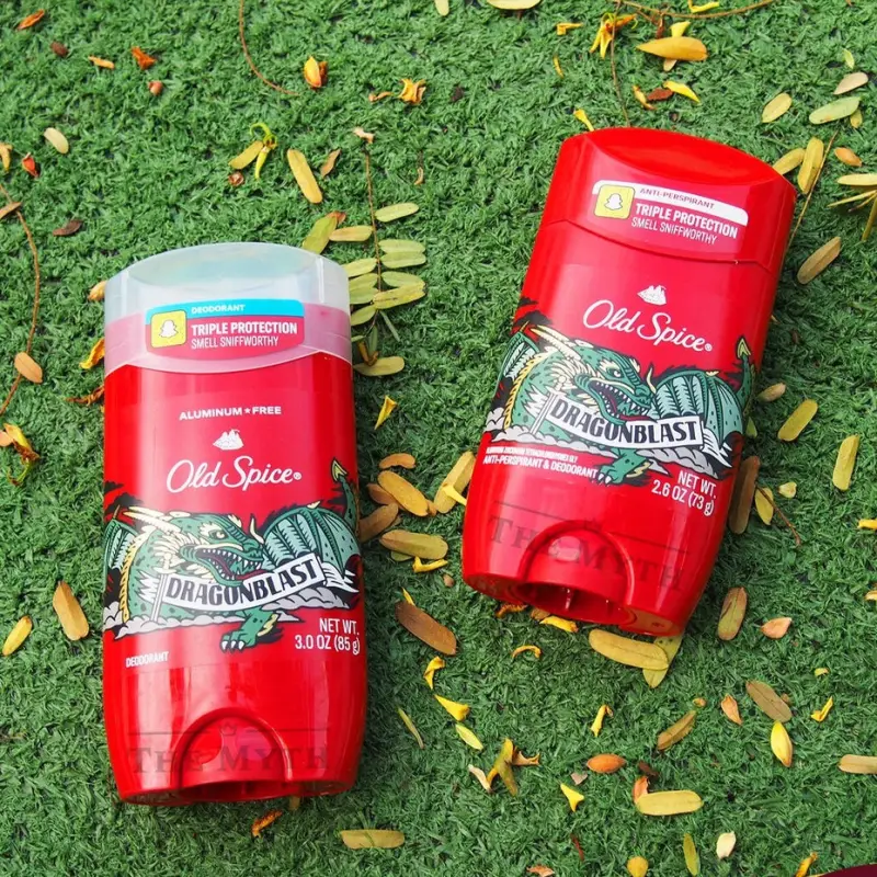 ภาพสินค้าOld Spice โรลออน และ สเปรย์ กลิ่น Dragonblast หอมวานิลลา นุ่มละมุน อบอุ่นน่ากอด จากร้าน Myth Old Spice บน Lazada ภาพที่ 1