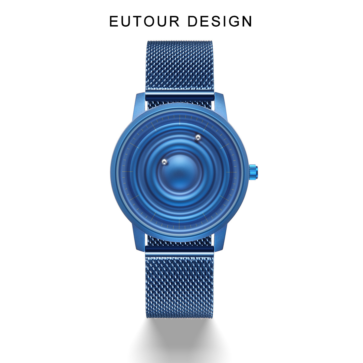 Eutour magnetic watch men quartz movement magnetic floating fashion ...