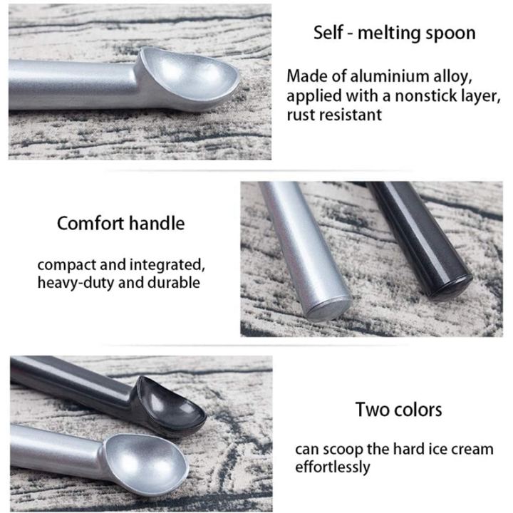 aluminum ice cream scoop dishwasher