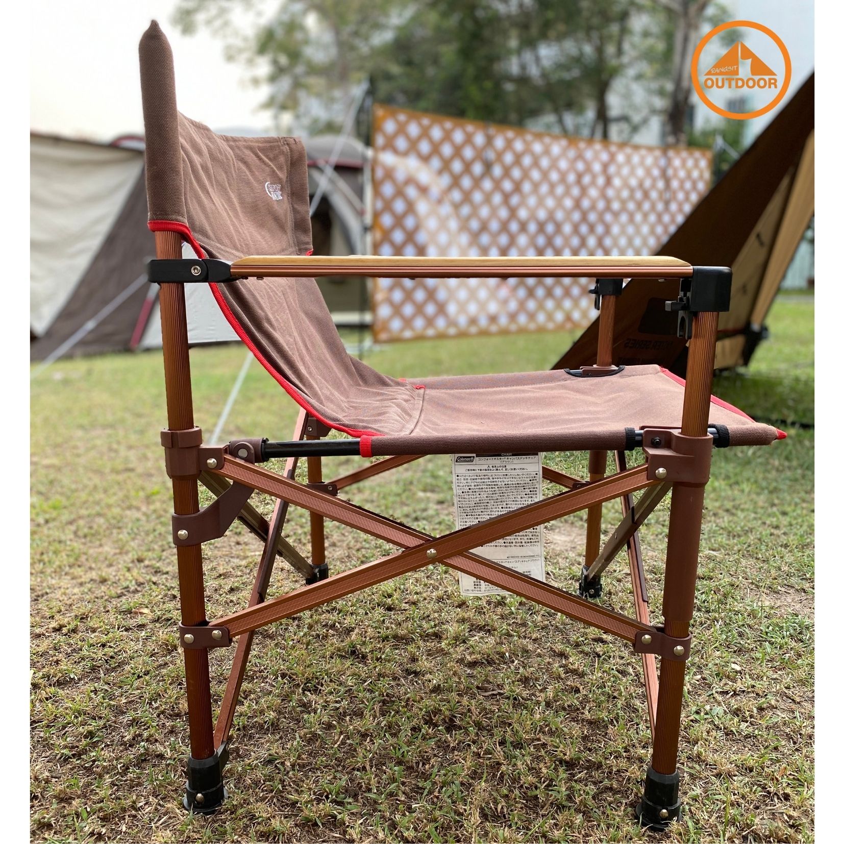 เก้าอี้สนาม camping Coleman master series 3way canvas deck