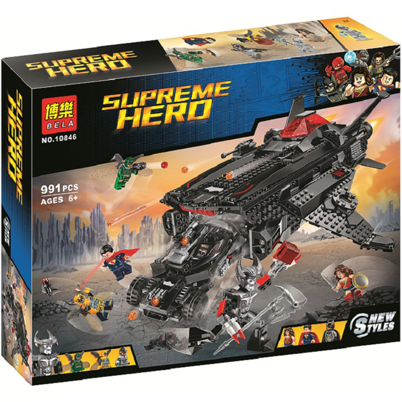 LEGO LEGO Justice 76087 Flying Fox Jet Alliance Chariot Aircraft Batman ...