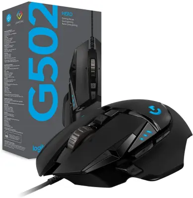 (พร้อมส่ง) Logitech G502 Hero High Performance Gaming Mouse เมาส์เกมมิ่งประสิทธิภาพสูง ของแท้ ประกันศูนย์ไทย 2 ปี by MP2002