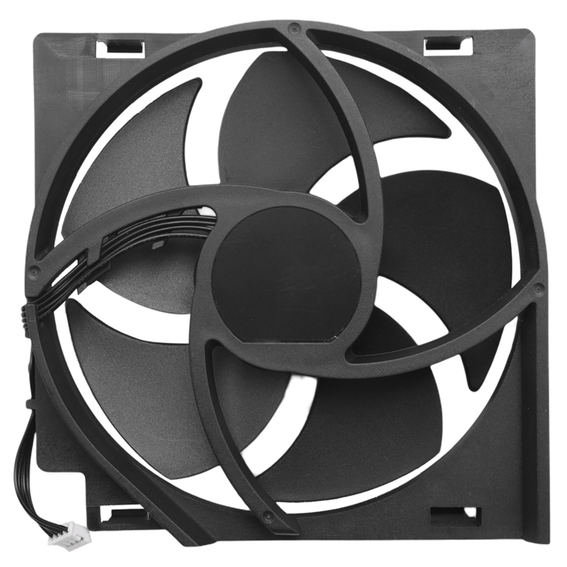 CPU Cooler Fans Replacement Cooler Fan 5 Blades 4 Pin Connector Cooling