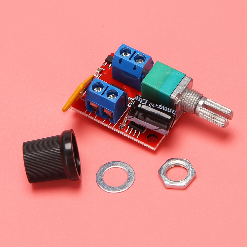 Mini DC Motor PWM Speed Controller 3V 6V 12V 24V 35VDC 90W 5a DC Motor Speed Control Switch LED Dimmer