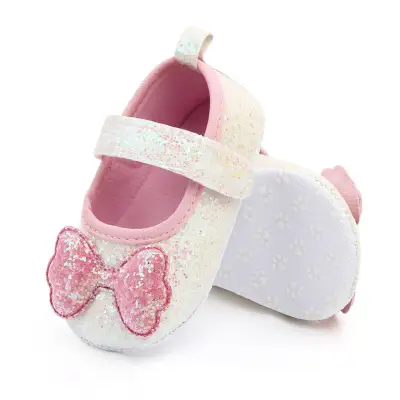 toddler shoes Infant Girls Indoor Soft-Soled Bow-Knot Princess Shoes Baby Walking Shoes