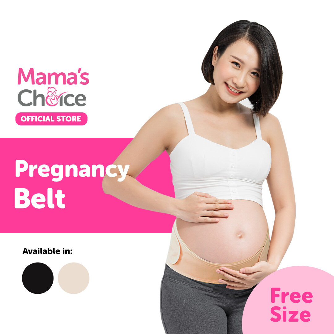 Mama's Choice เข็มขัดพยุงครรภ์ บรรเทาอาการปวดหลัง ปวดเอว นุ่มสบาย ไม่ร้อน สวมใส่ได้ทั้งวัน - Pregnancy Belt