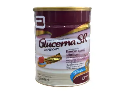 Glucerna SR กลูเซอนา เอสอาร์ กลิ่นวานิลลา 850 กรัม เครื่องดื่มอาหารทดแทนสำหรับผู้ป่วยโรคเบาหวาน (EXP.06/2023)