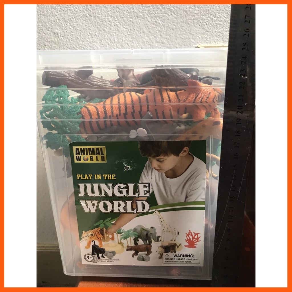 SALE โมเดลสัตว์ป่า Jungle World เกมและอุปกรณ์เสริม แผ่นและตลับเกม เพลย์สเตชั่น