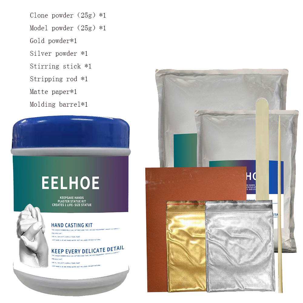 Keepsake Hands Casting Kit Souvenir Large Creative DIY Plaster Statue