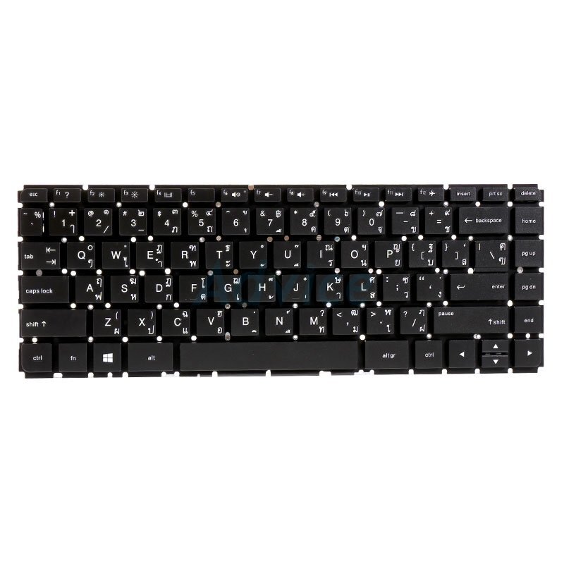 Keyboard HP 14-AC (Black) 'ThreeBoy' (สกรีนไทย-อังกฤษ)