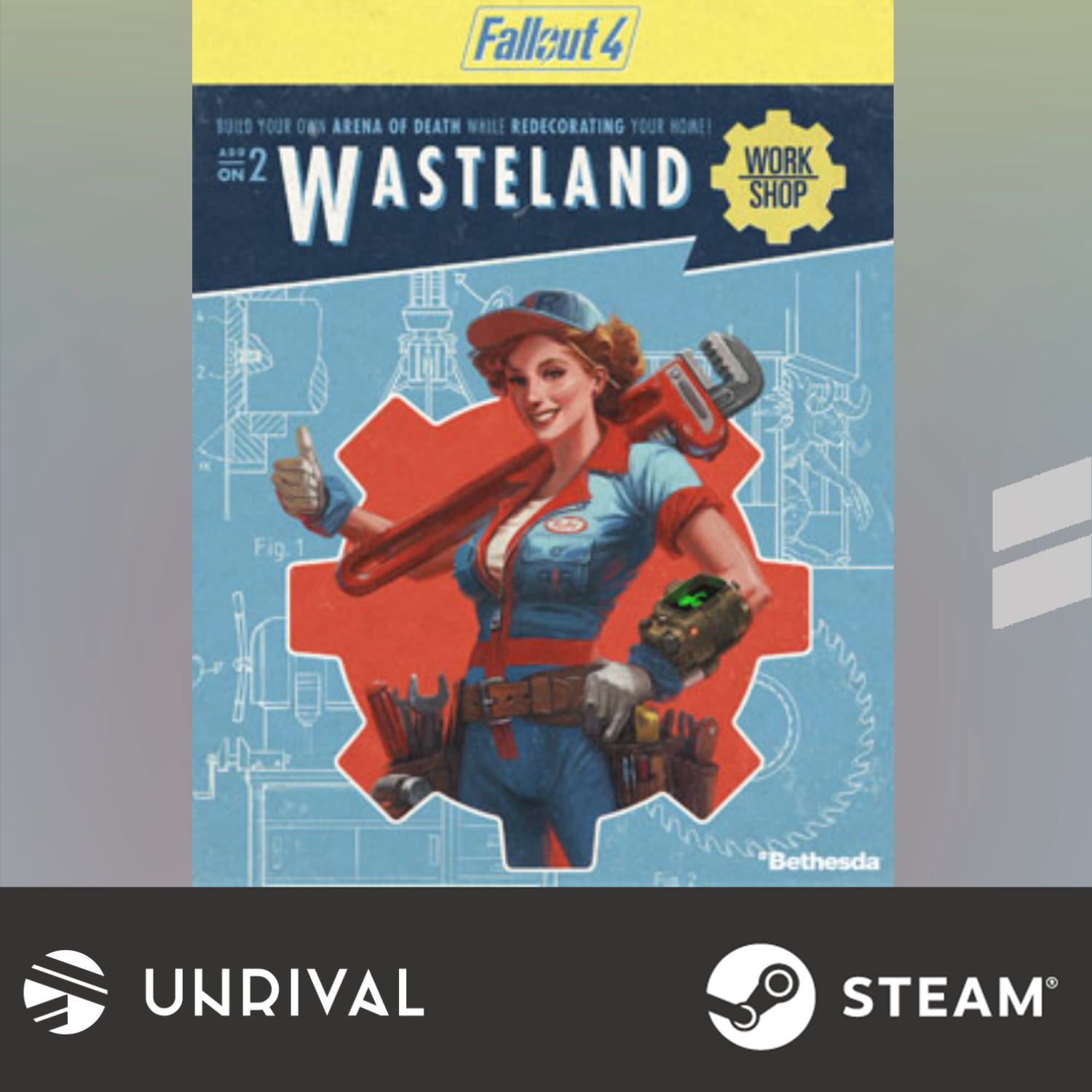 Fallout 4 - Wasteland Workshop PC Digital Download Game - Unrival