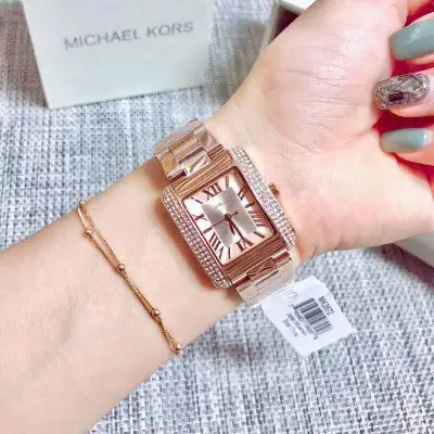 นาฬิกาข้อมือผู้หญิง นาฬิกาผญ Michael Kors watches outlet MK3572 MICHAEL KORS rose goldหน้าปัด32x27mm