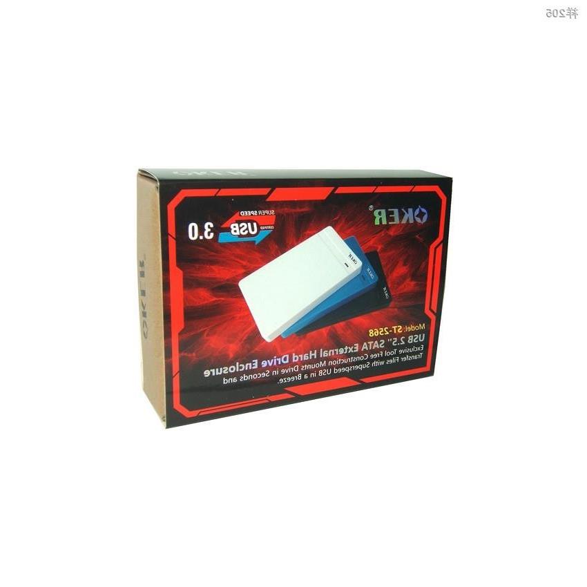 【จุดขายร้อน】 ใหม่ 2021 ✁▪♦ BOX Hard Drive  ST2568 USB -กล่องแปลงใส่ฮาร์ดดิส Box 25- SATxternal Hard Drive