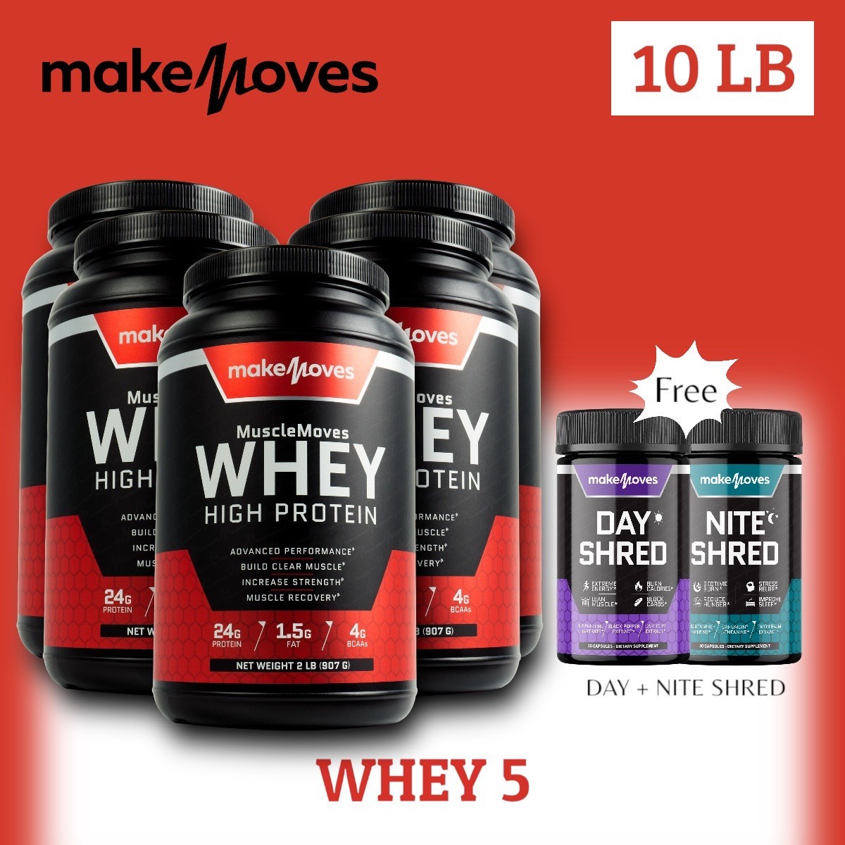 MakeMoves - WHEY HIGH PROTEIN เพิ่มกล้าม สร้างกล้ามเนื้อ โปรตีน 24 กรัม ...