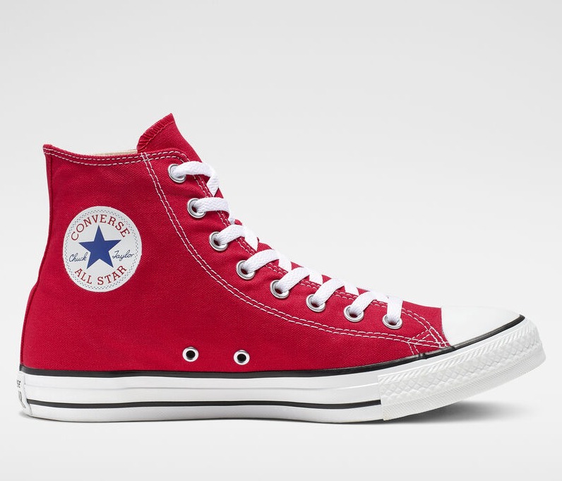 [ส่งฟรี ส่งเร็ว 1-3 วัน ] CONVERSE CHUCK TAYLOR ALL STAR HI TOP RED รองเท้าผ้าใบ  
