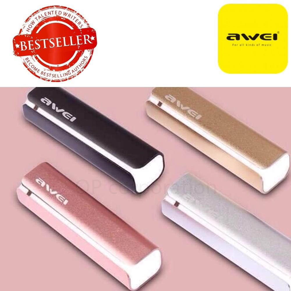 โปรโมชั่น Awei Power Bank เพาเวอร์แบงค์ แบตสำรอง 2600Mah P90K) ราคาถูก  แบตสำรอง แบตสํารองไร้สาย แบตสํารอง แบตสํารอง ยี่ห้อไหนดี - Jpb Shop -  Thaipick