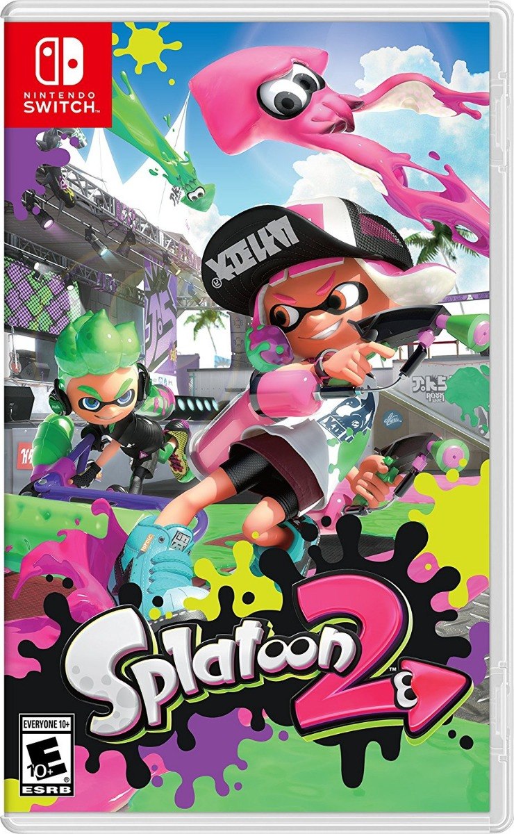 nintendo switch splatoon 2 ( english zone 1 )