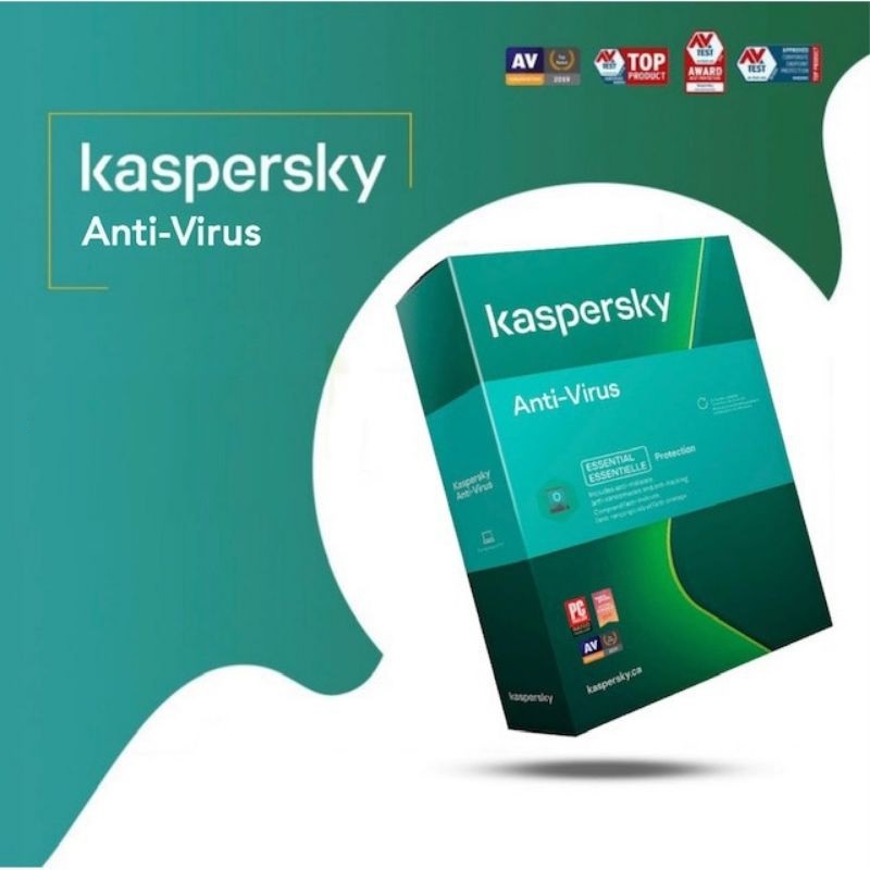 Original Kaspersky Antivirus 2021 for 1 Year 3 PC [100% Genuine]