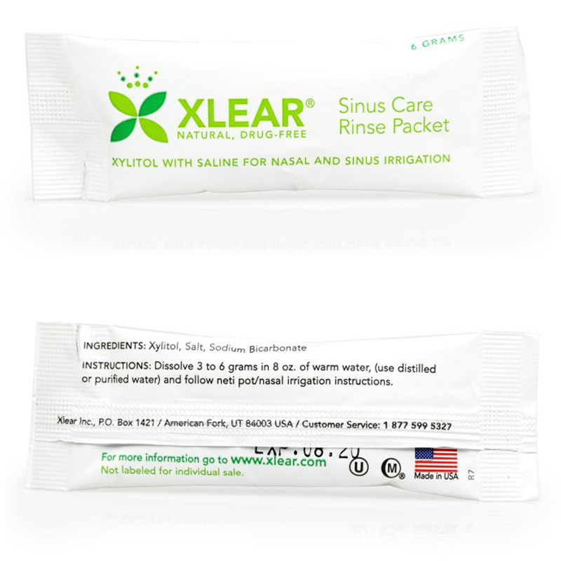 ขวดบีบล้างจมูก บรร เทา ไซ นัส Natural Sinus Rinse with Xylitol 1 Kit