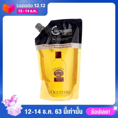 L'occitane Almond Shower Oil 500ml Refill เจลอาบน้ำ