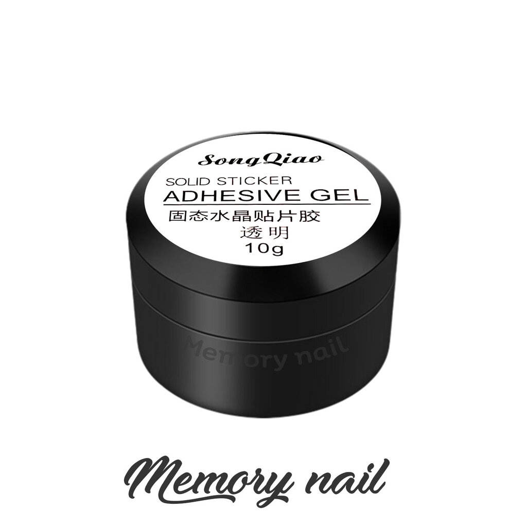 ( ADHESIVE GEL ) SONG QIAO เจลกาว ต่อเล็บปลอม 10g. solid sticker
