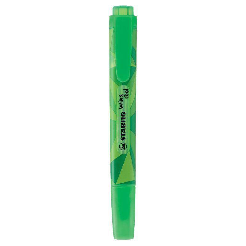 Electro48 STABILO Swing Cool Colormatrix ปากกาเน้นข้อความ สีเขียว 275/33-7
