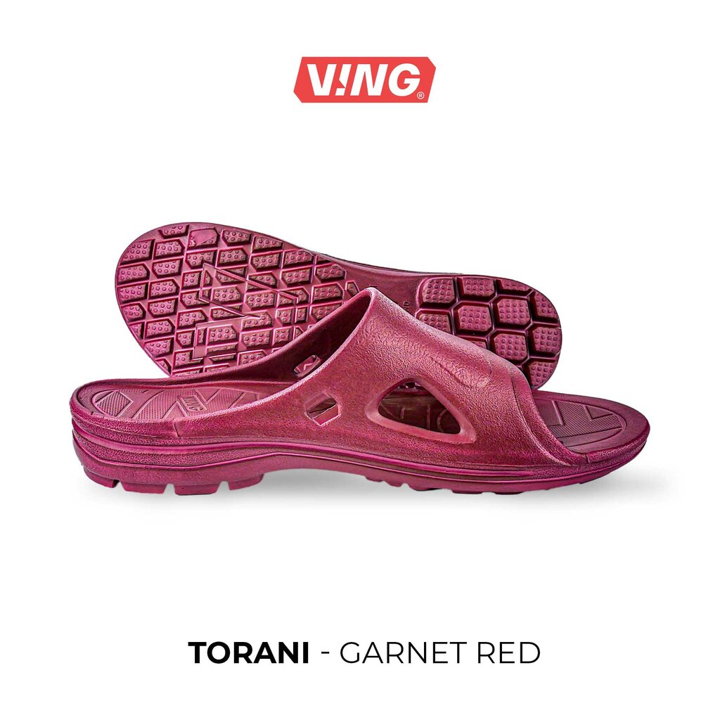 โปรโมชั่น VING รุ่น TORANI รองเท้าแตะวิ่งแบบสวม - สีแดง Garnet Red ลดกระหน่ำ รองเท้า วิ่ง รองเท้า ฟุตบอล รองเท้า แบดมินตัน รองเท้า กอล์ฟ