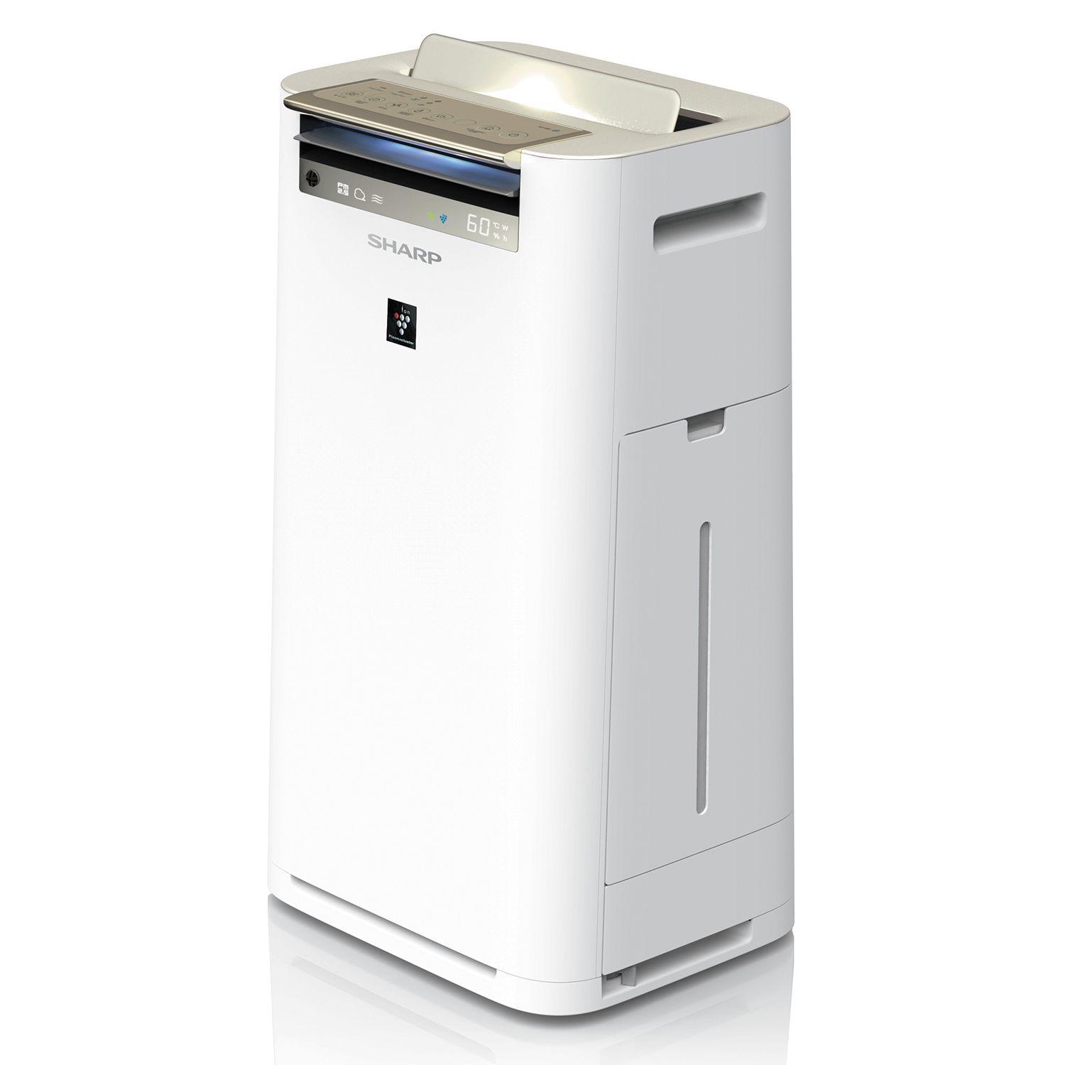 SHARP เครื่องฟอกอากาศพร้อมระบบไอน้ำ KC-G60TA-W ขนาด 50 ต.ร.ม