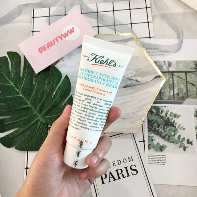 Kiehls Superbly Efficient Antiperspirant & Deodorant Cream 75ml